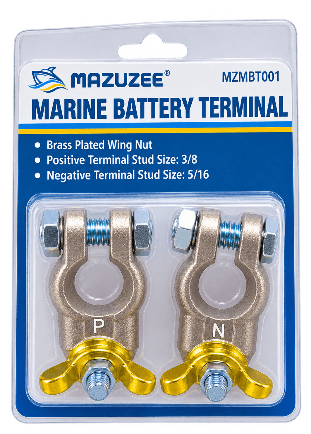 Mazuzee Marine Battery Terminal Set