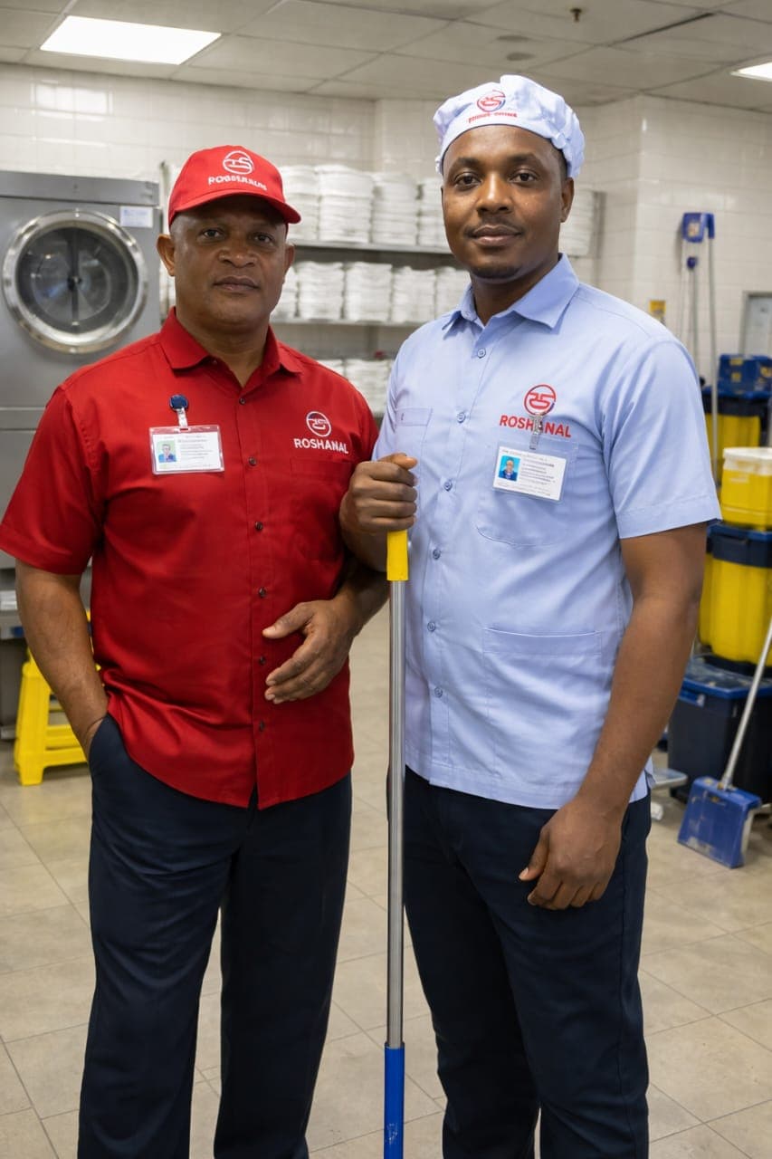 Roshanal Kitchen: LAUNDRY/JANITORIAL SERVICES